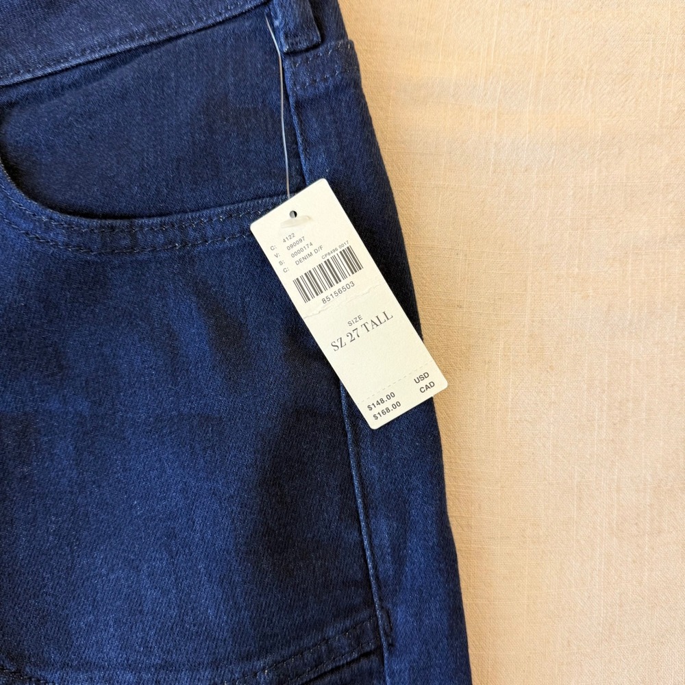 Pilcro Low-Rise Icon Flare Jeans Womens 27 Tall Blue Denim NWT - Picture 7 of 11